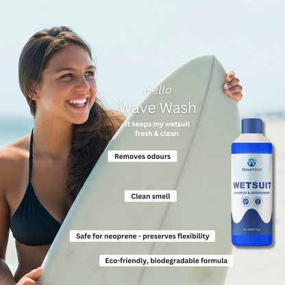 Wetsuit Cleaner Sanitiser - Shampoo & Deodoriser 5L